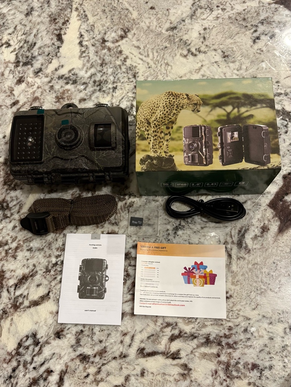 Trail Camera with No Glow Night Vision Motion, Game Camera NEW HUNTING CAMERA